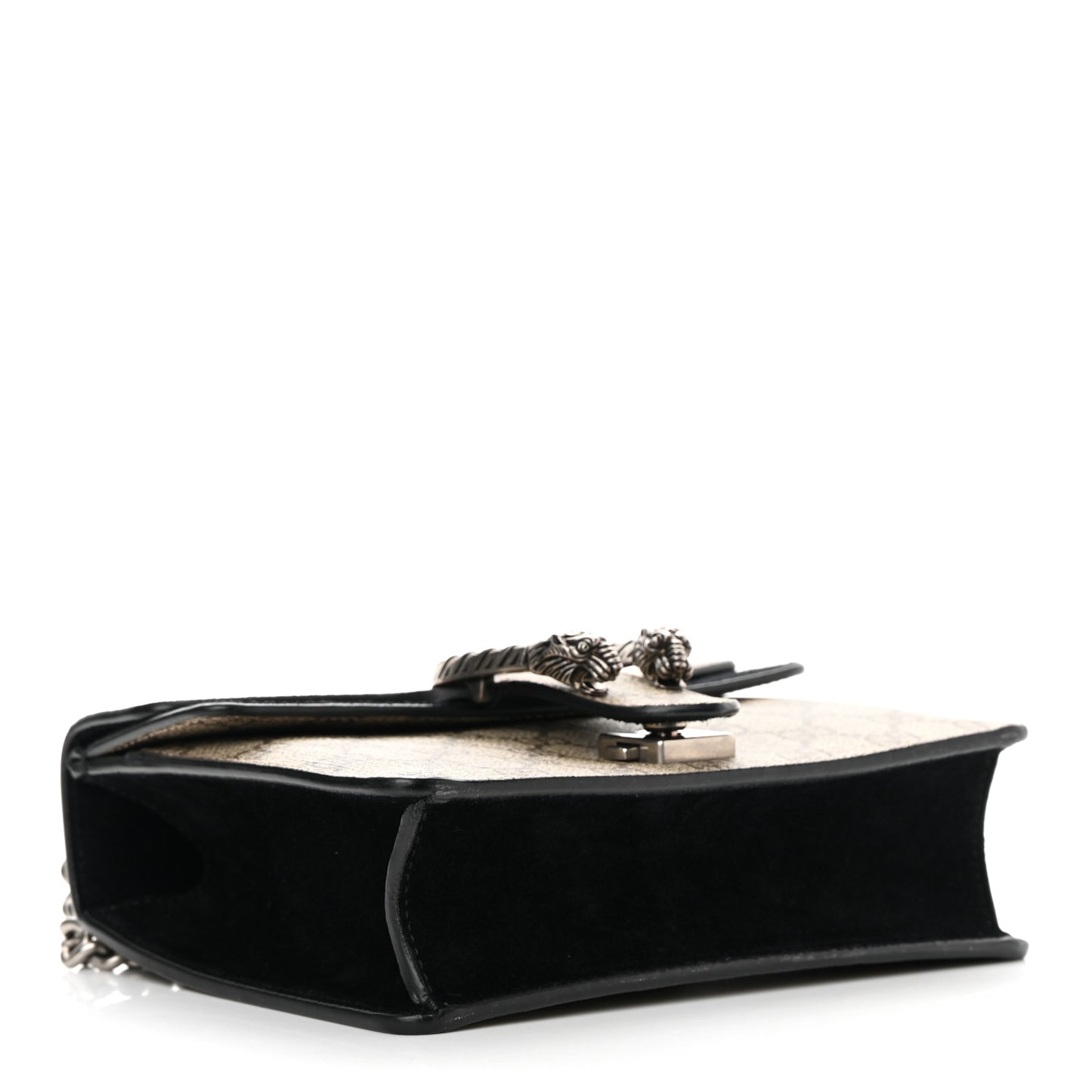 GG Supreme Monogram Mini Dionysus Shoulder Bag Black