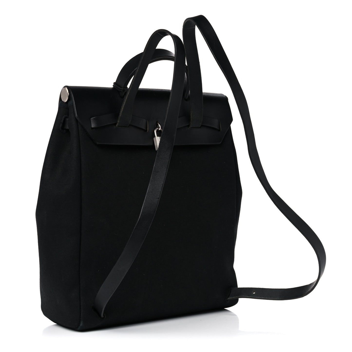 Toile Vache Calfskin Herbag 39 MM Backpack Black