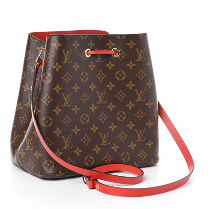 Louis Vuitton Monogram Neonoe MM Coquelicot 3 of 9
