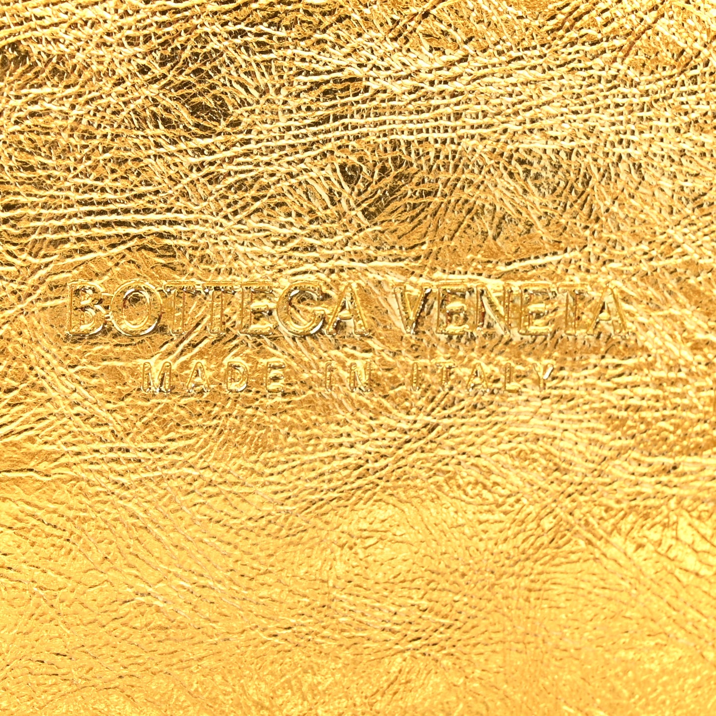 Metallic Intreccio Minaudiere Knot Clutch Gold