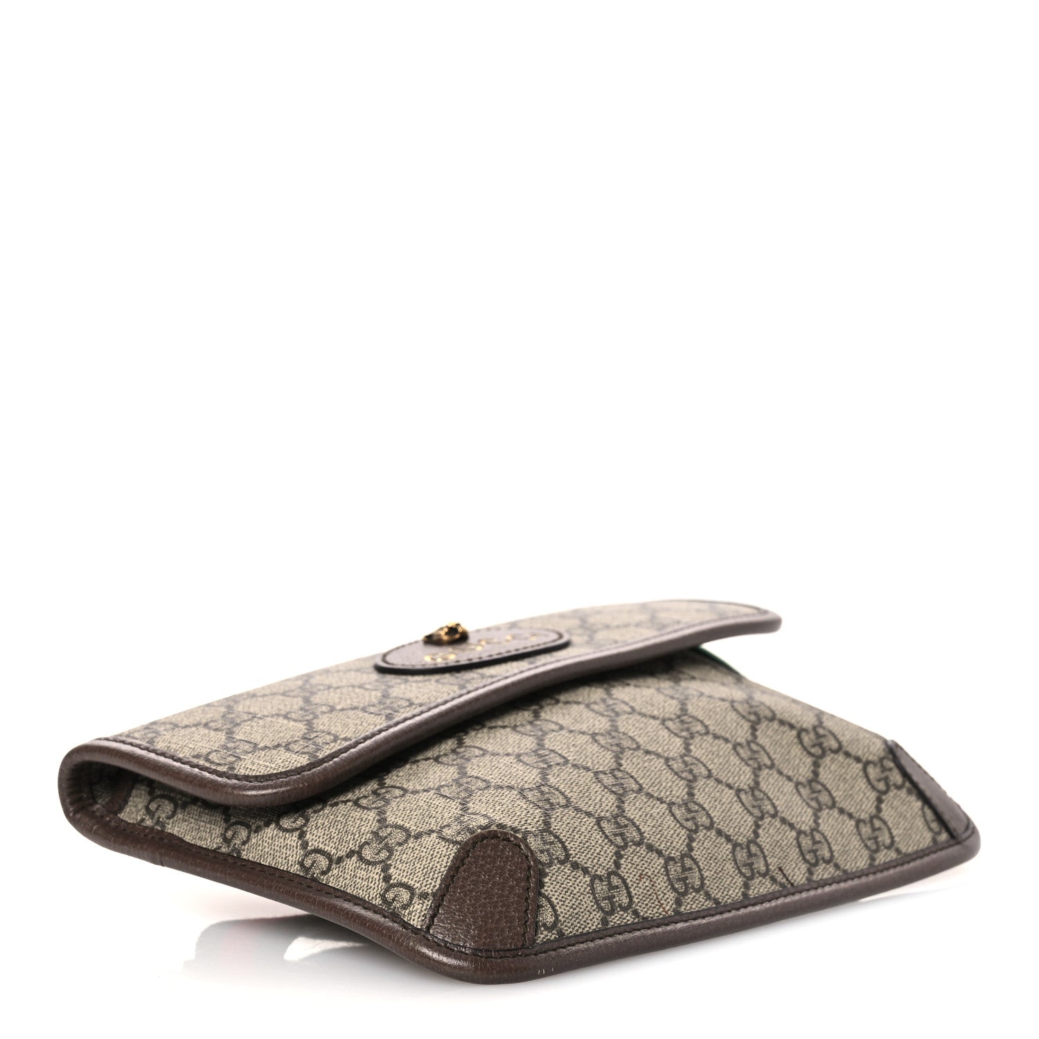 Gucci GG Supreme Monogram Neo Vintage Web Belt Bag Brown 1874286