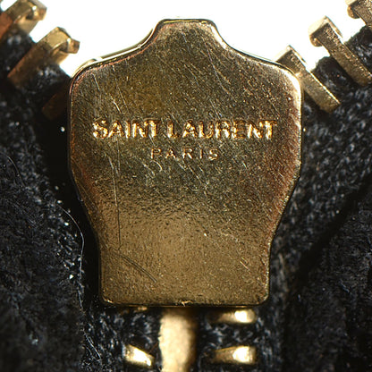Saint Laurent Calfskin Classic Duffle 12 Black 7 of 9