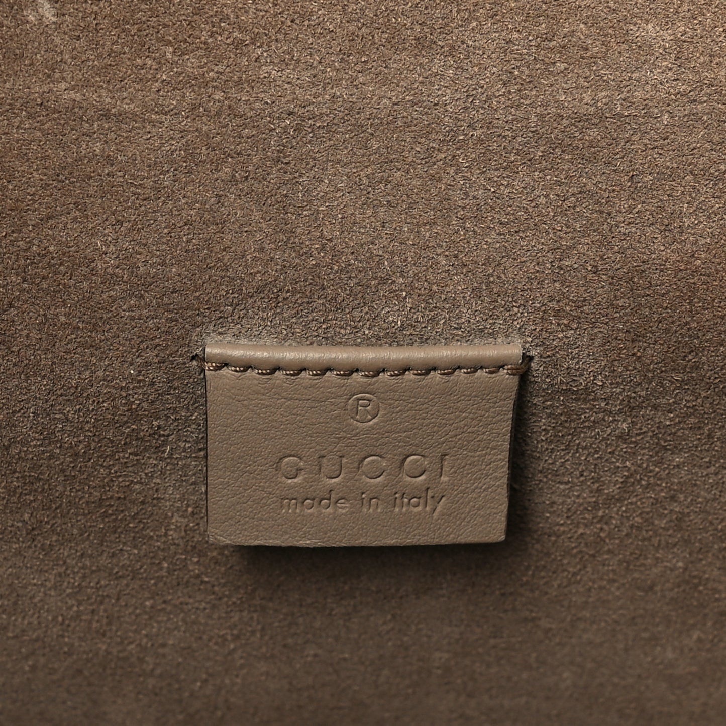 GG Supreme Monogram Medium Dionysus Shoulder Bag Taupe