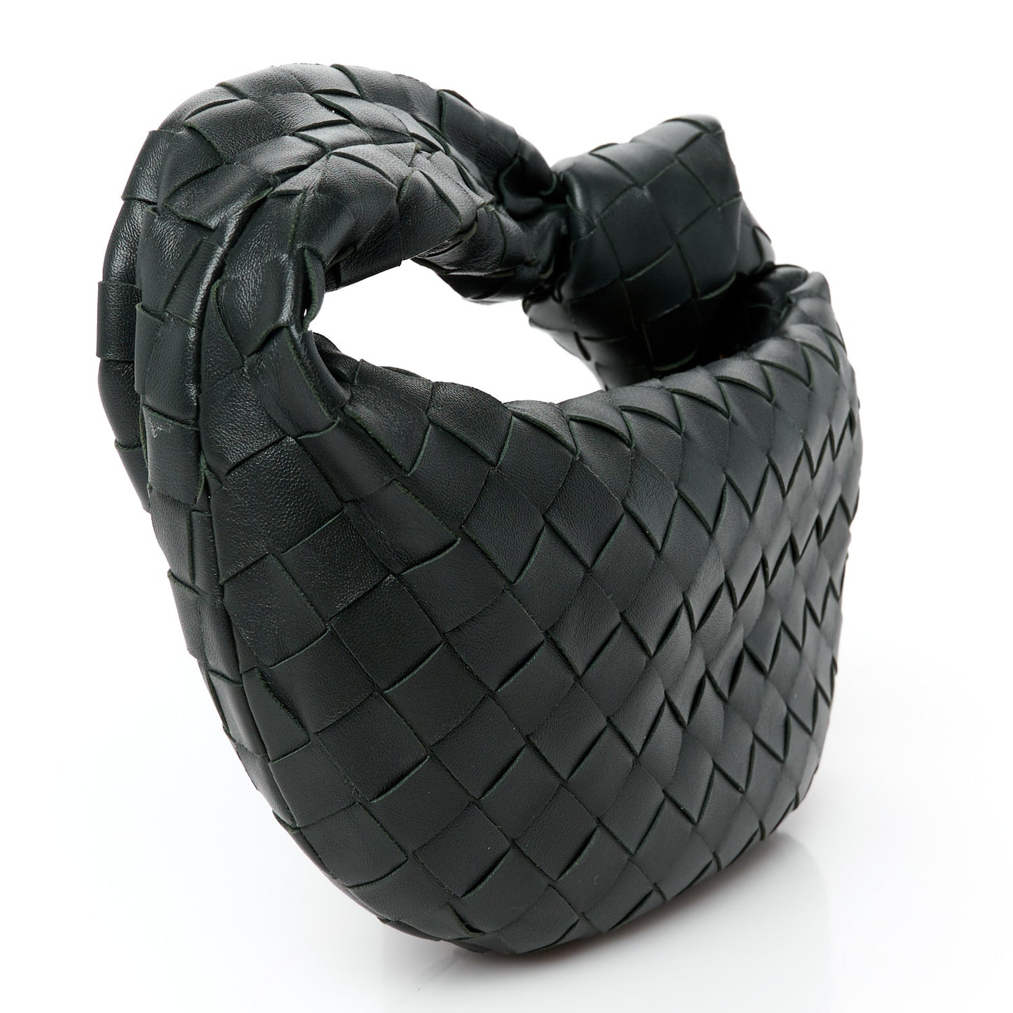 Nappa Intrecciato Mini Jodie Dark Moss