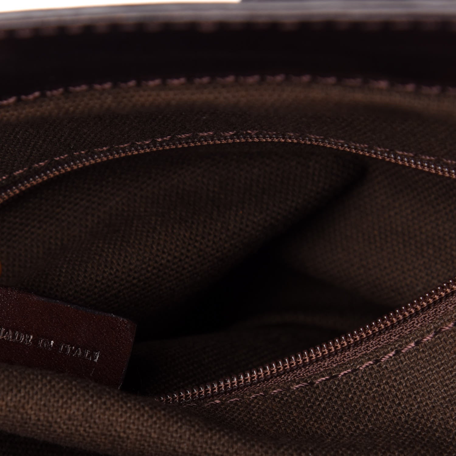 Burberry Haymarket Check Tote Brown 7 of 12
