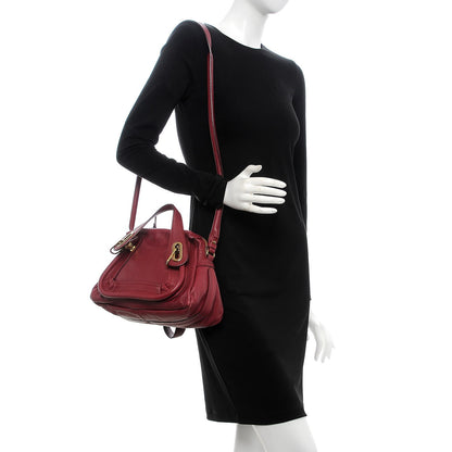 Chloe Calfskin Small Paraty Berry Cupcake 2 of 12