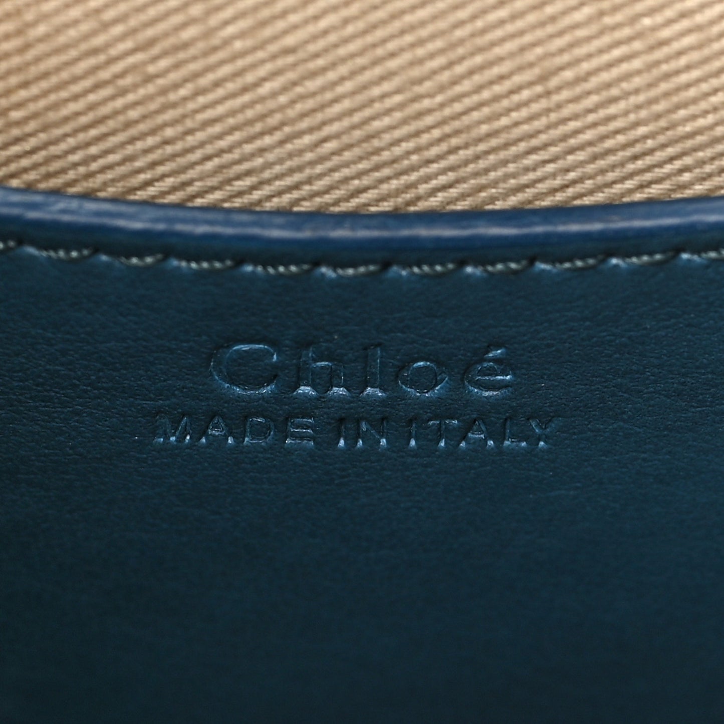 Calfskin Suede Small Tess Bag Vinyl Blue