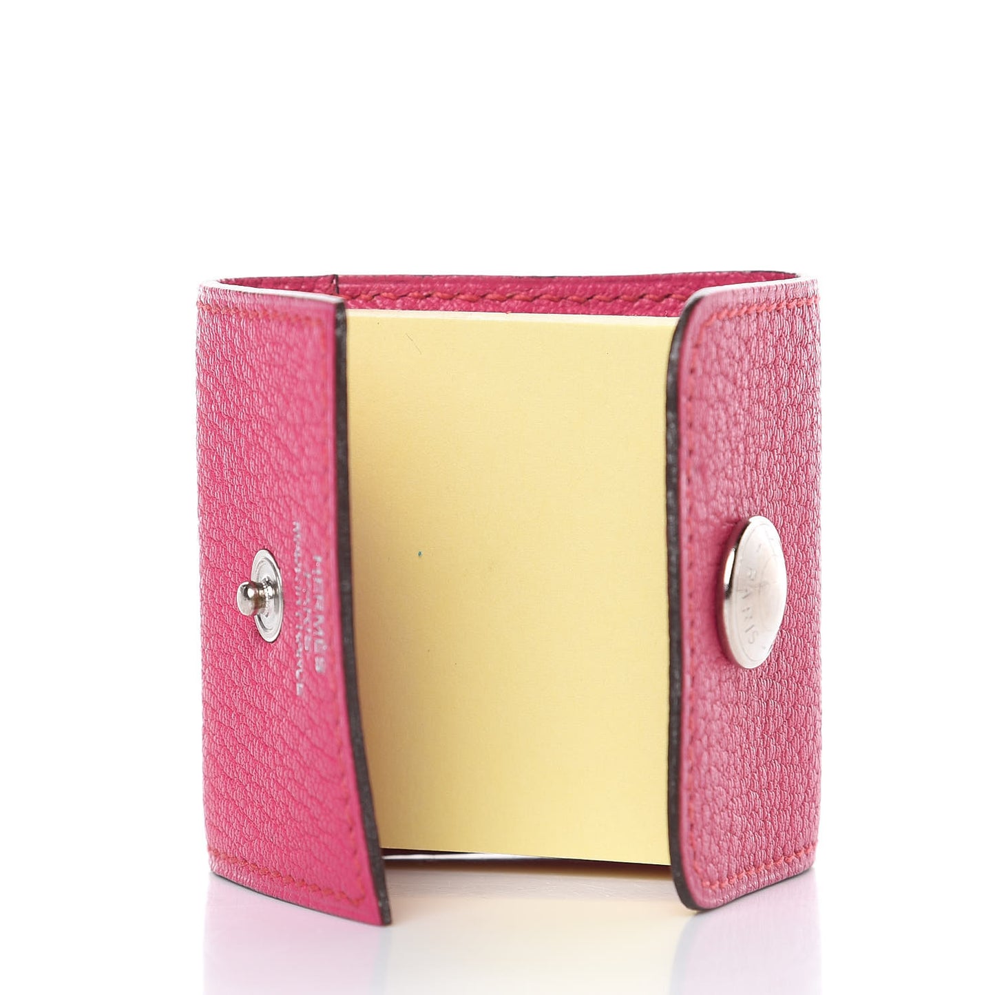 Chevre Mysore Post It Notepad Holder PM Rose Shocking
