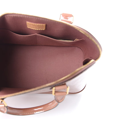 Louis Vuitton Vernis Alma PM Rose Velours 4 of 9