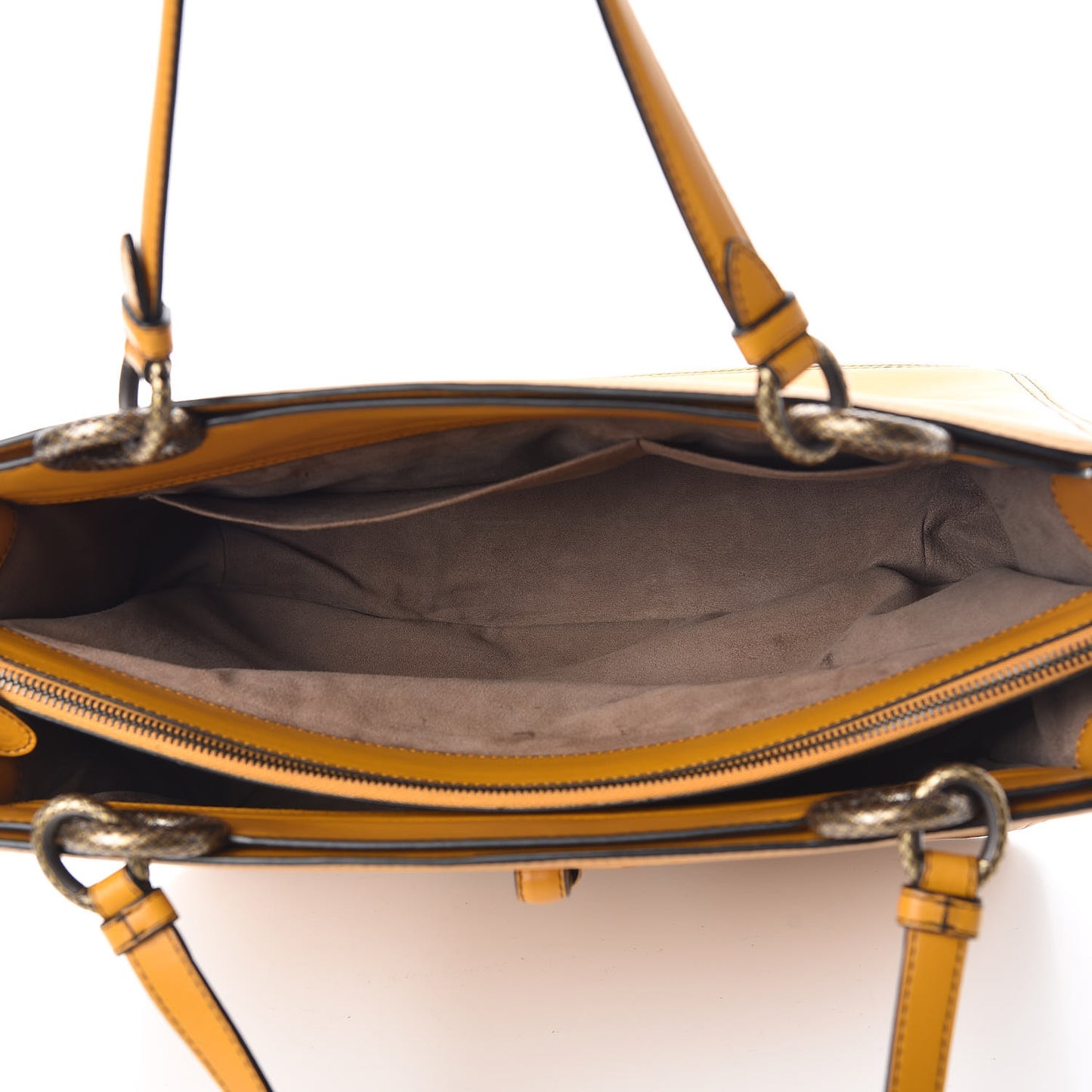Nappa Tote Ocre