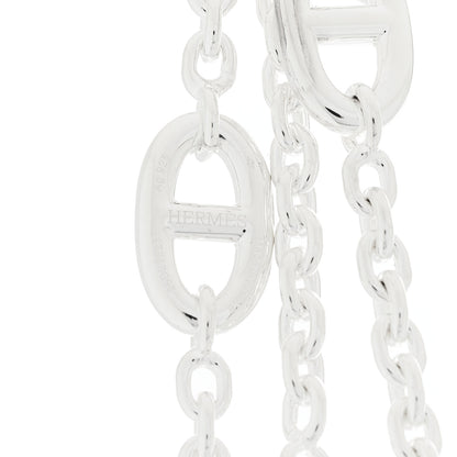 Hermes Sterling Silver Farandole Necklace 160 4 of 7