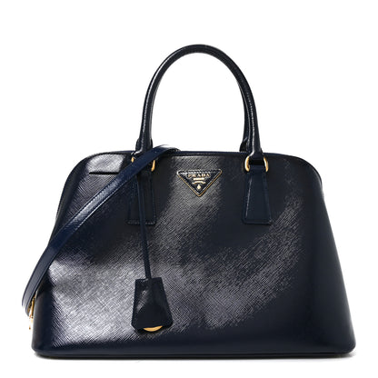 Prada Saffiano Vernice Medium Open Promenade Tote Royal 1 of 9