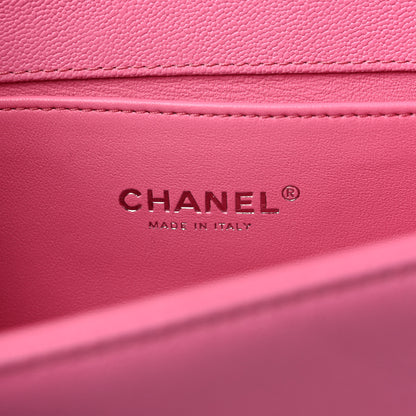 Chanel Caviar Quilted Medium Boy Flap Pink 6 of 11