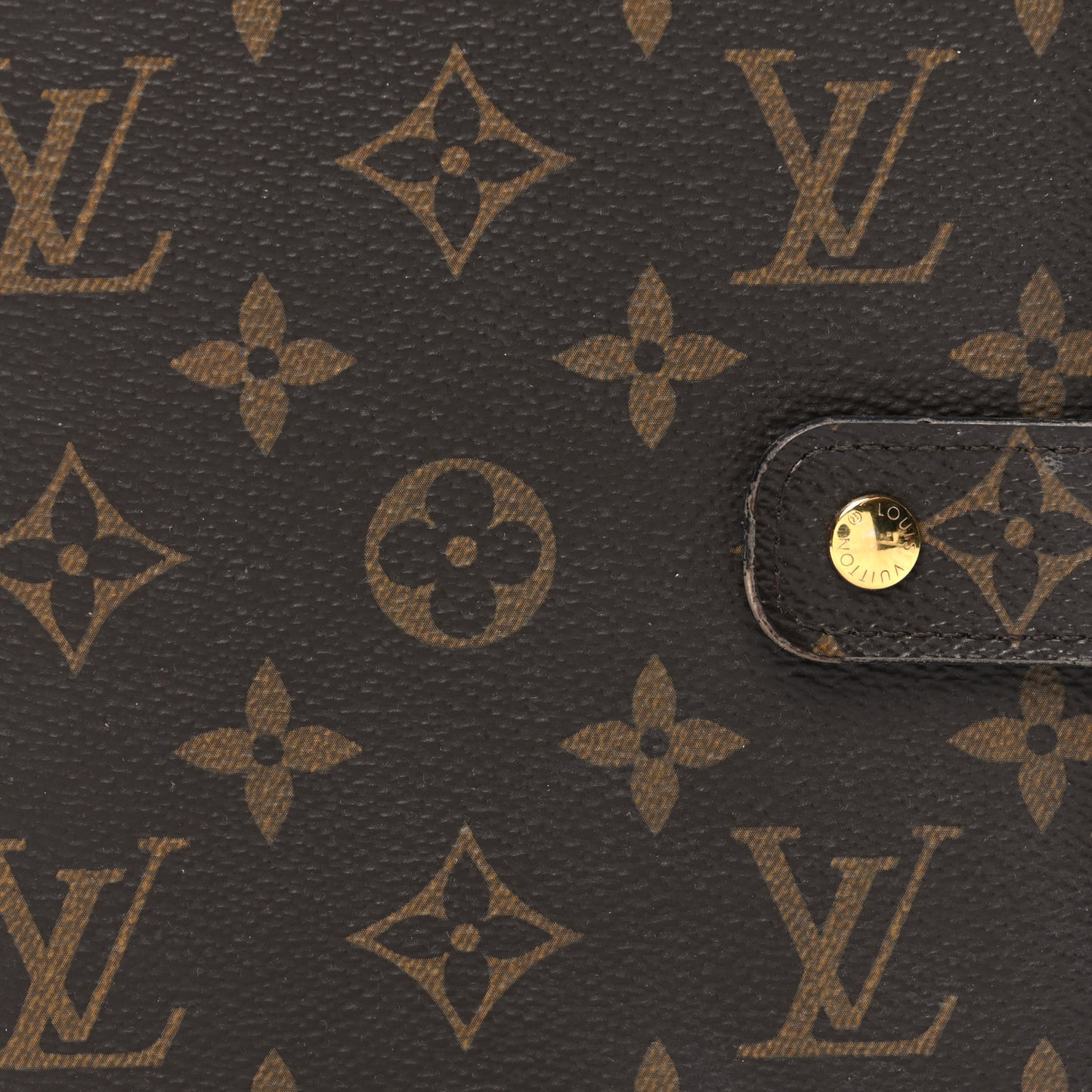 Monogram Medium Ring Agenda Cover