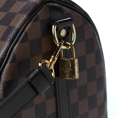 Louis Vuitton Damier Ebene Speedy Bandouliere 30 5 of 5
