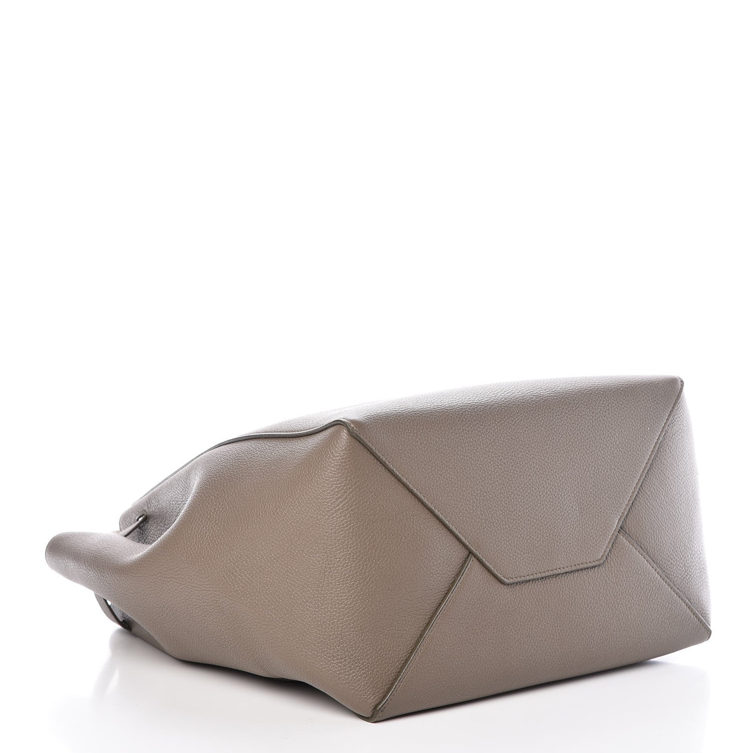 Celine Soft Grained Calfskin Small Belt Cabas Phantom Taupe 4 of 9