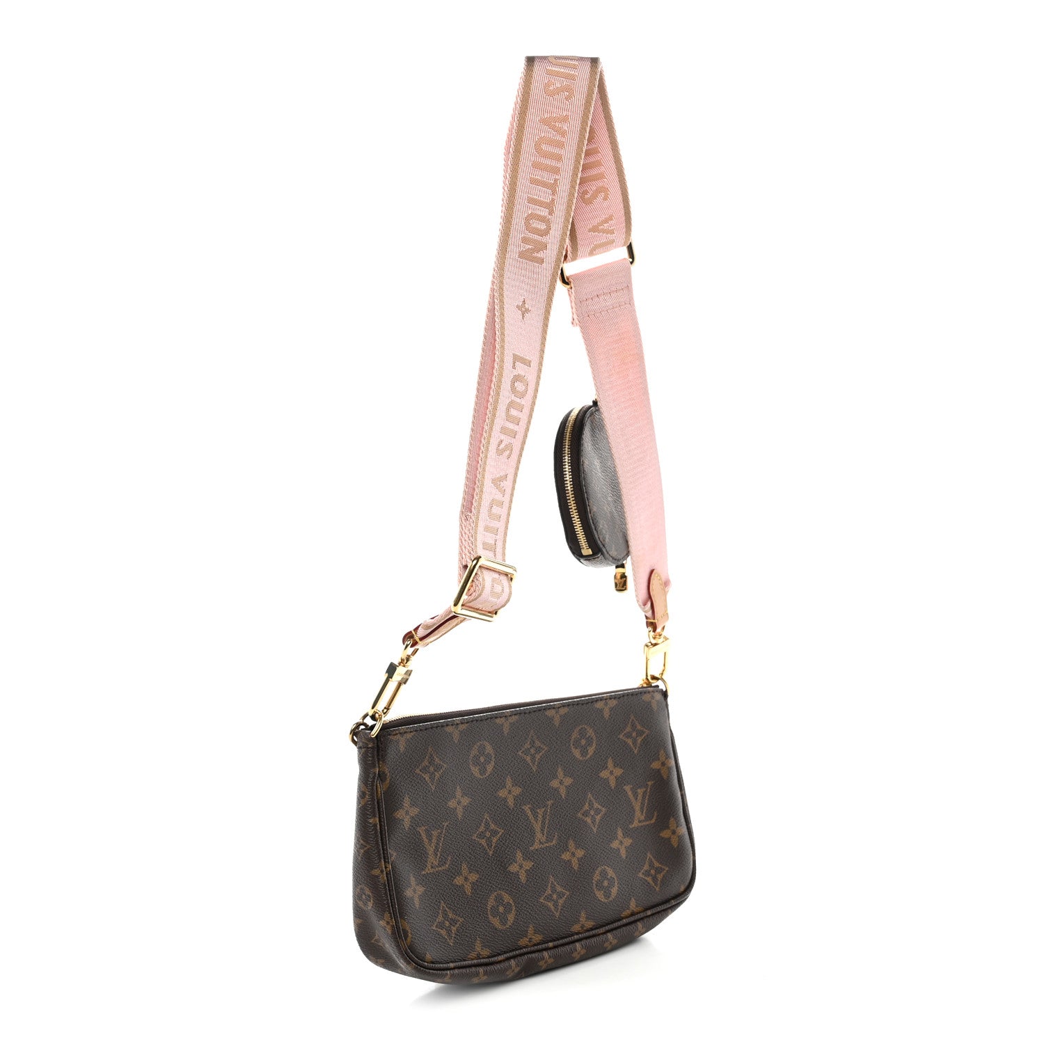 Louis Vuitton Monogram Multi Pochette Accessories Rose Clair 3 of 10