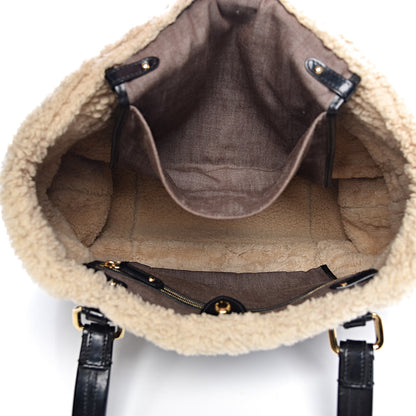 Louis Vuitton Patent Monogram Shearling Sac Thunder 5 of 18