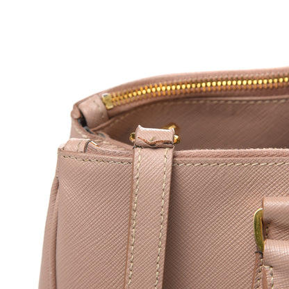 Prada Saffiano Medium Galleria Double Zip Tote Cammeo 16 of 17
