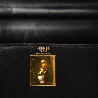 Hermes Box Kelly Sellier 28 Black 8 of 20