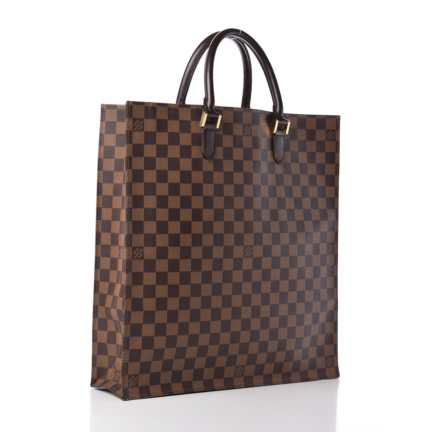 Louis Vuitton Damier Ebene Sac Plat 3 of 9