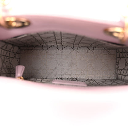 Christian Dior Lambskin Cannage Small My ABCDior Lady Dior Light Pink 5 of 12