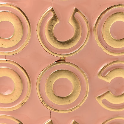Chanel Resin Coco Cuff Pink Gold 5 of 8