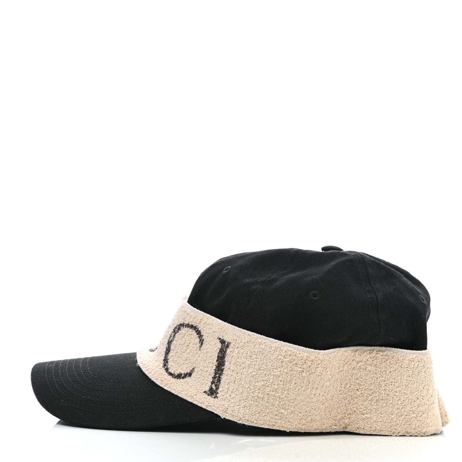 Gucci Gabardine Gucci Headband Baseball Hat L Black 4 of 9