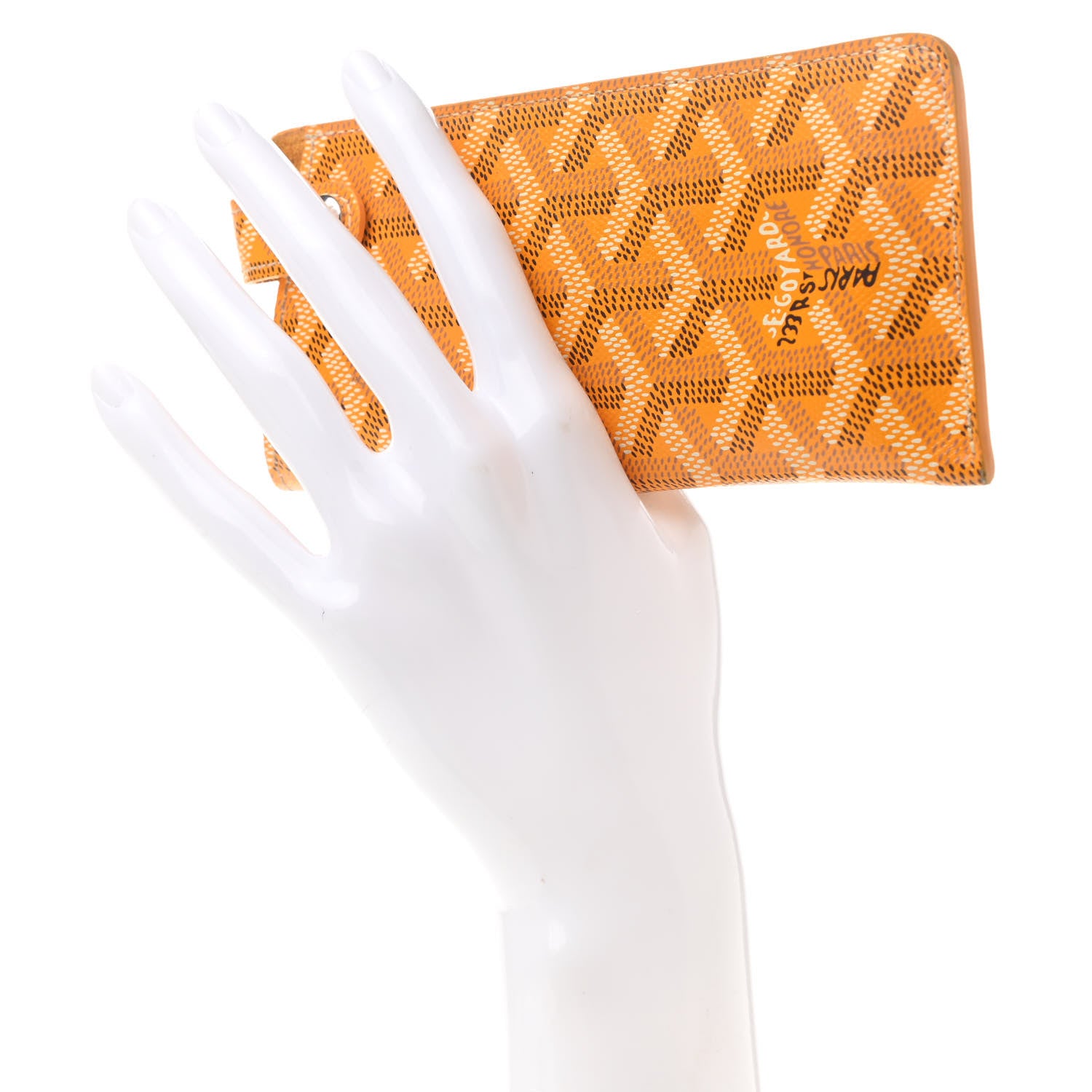 Goyard Goyardine Montmartre Glasses Case Yellow 2 of 7