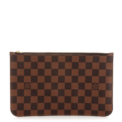 Louis Vuitton Damier Ebene Neverfull MM GM Pochette 1 of 7
