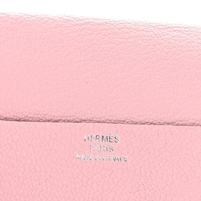 Hermes Chevre Mysore Guernesey Card Case Rose Sakura 6 of 8