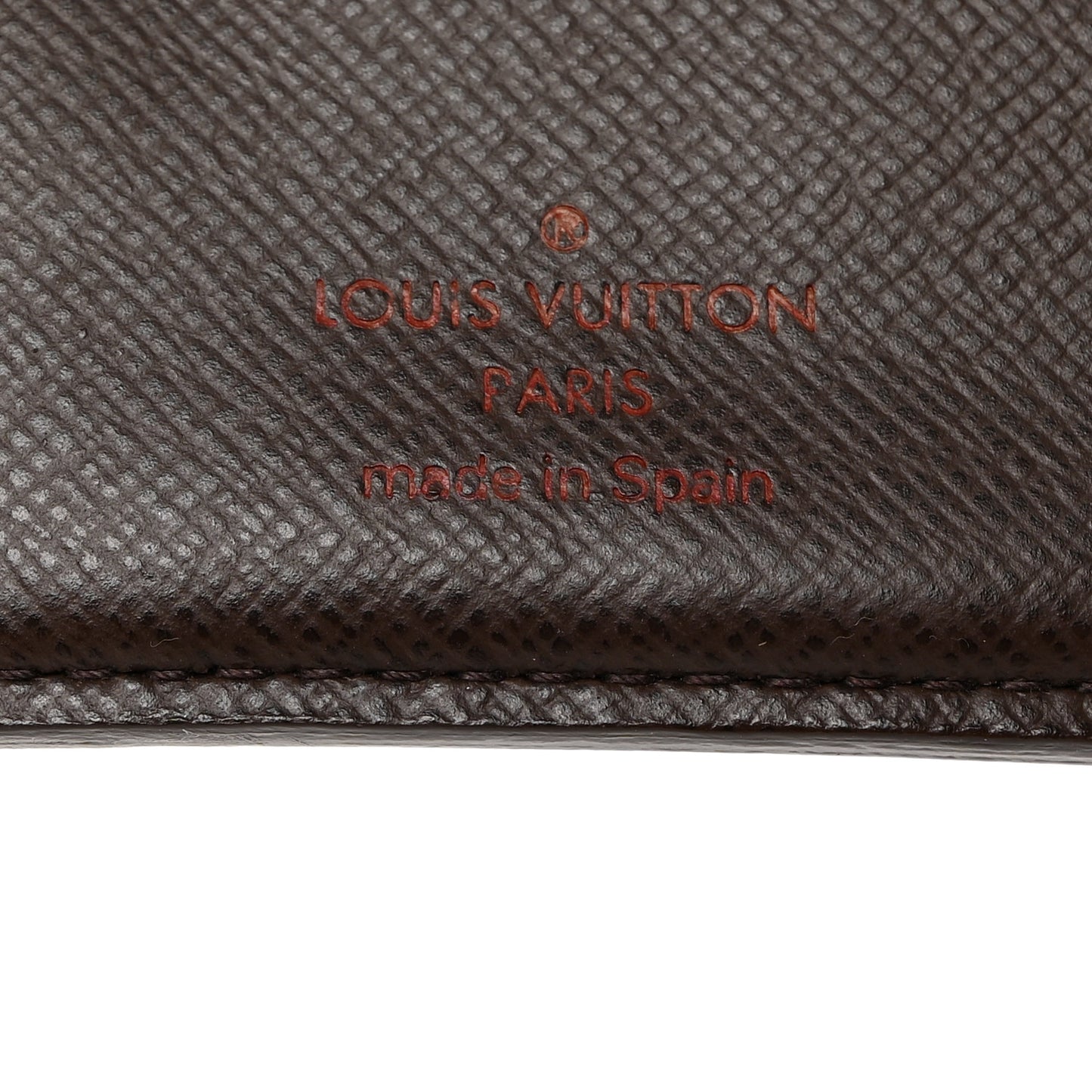 Damier Ebene French Purse Wallet