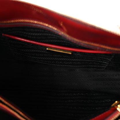 Prada Spazzolato Medium Promenade Tote Scarlatto Fume 5 of 9
