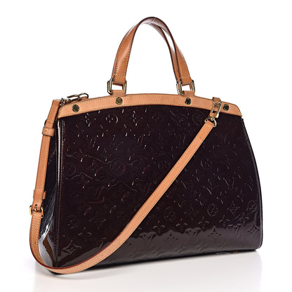 Louis Vuitton Vernis Brea GM Amarante 4 of 15