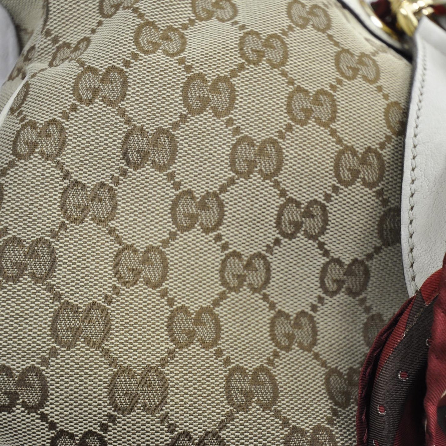 Monogram Positano Tote Ivory