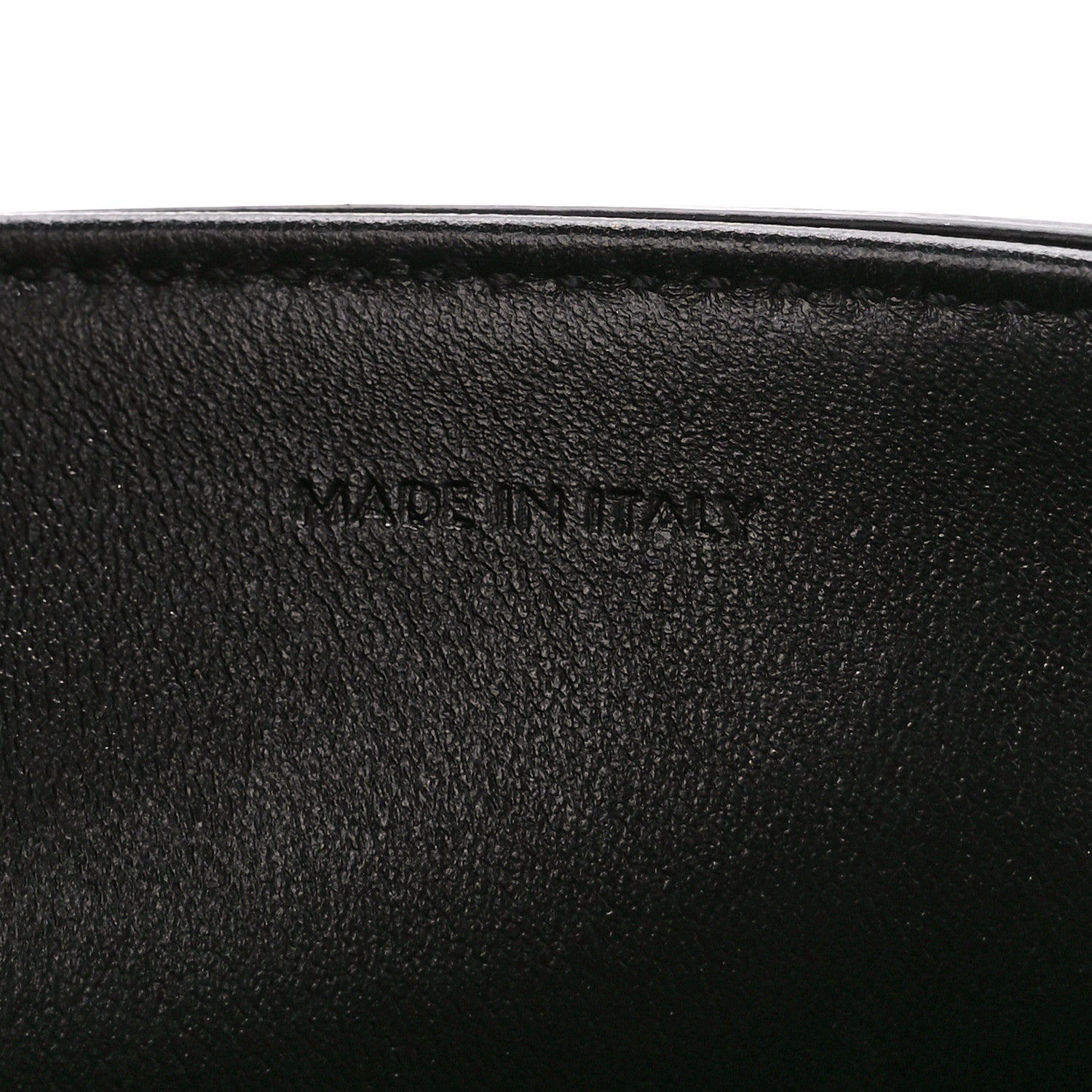 Celine Shiny Calfskin Triomphe Chain Shoulder Bag Black 9 of 12