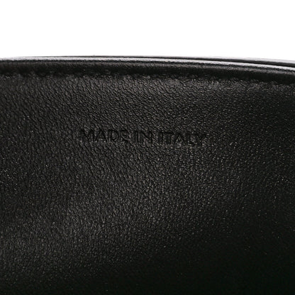 Celine Shiny Calfskin Triomphe Chain Shoulder Bag Black 9 of 12