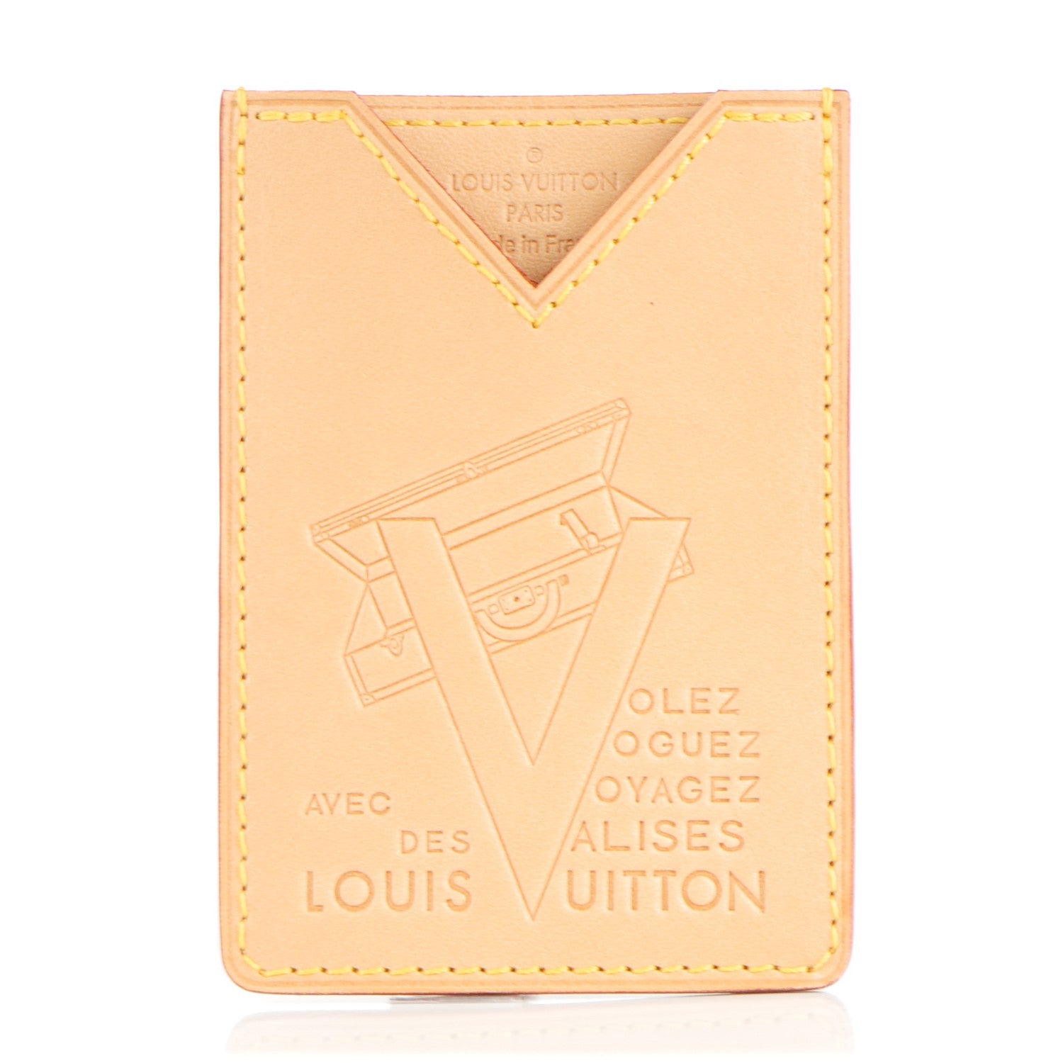 Louis Vuitton Vachetta Voyages Card Holder 1 of 5