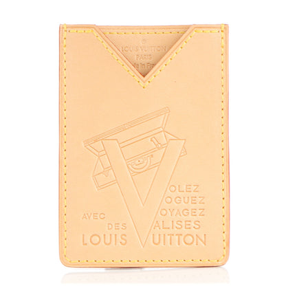 Louis Vuitton Vachetta Voyages Card Holder 1 of 5