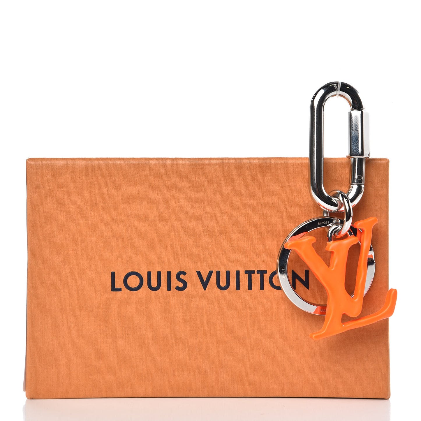 LV Shape Solar Ray Bag Charm and Key Holder