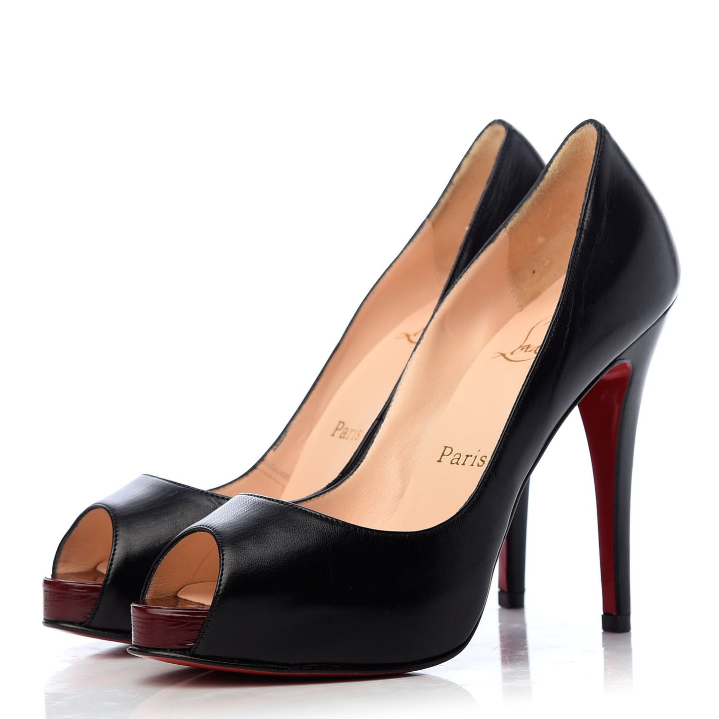 Kid Very Prive 120 Pumps 36.5 Black Red