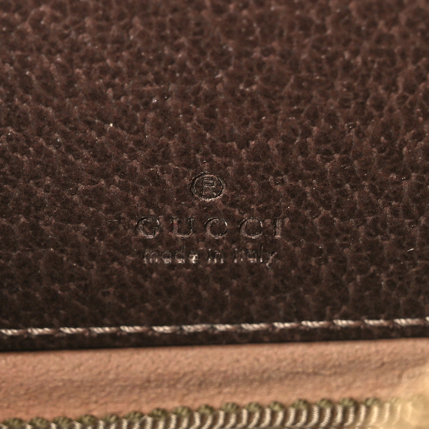 GG Supreme Monogram Ophidia Belted iPhone Case 75 30 Dark Brown