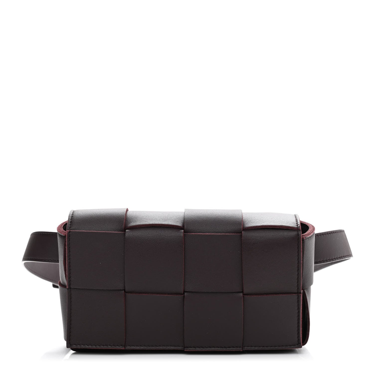 Bottega Veneta Nappa Maxi Intreccio The Belt Cassette Bag Grape 1 of 9