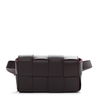 Bottega Veneta Nappa Maxi Intreccio The Belt Cassette Bag Grape 1 of 9