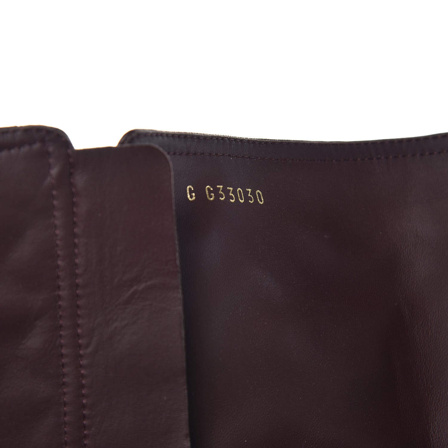 Chanel Lambskin Patent Calfskin Chained High Boots 38 Bordeaux 8 of 8