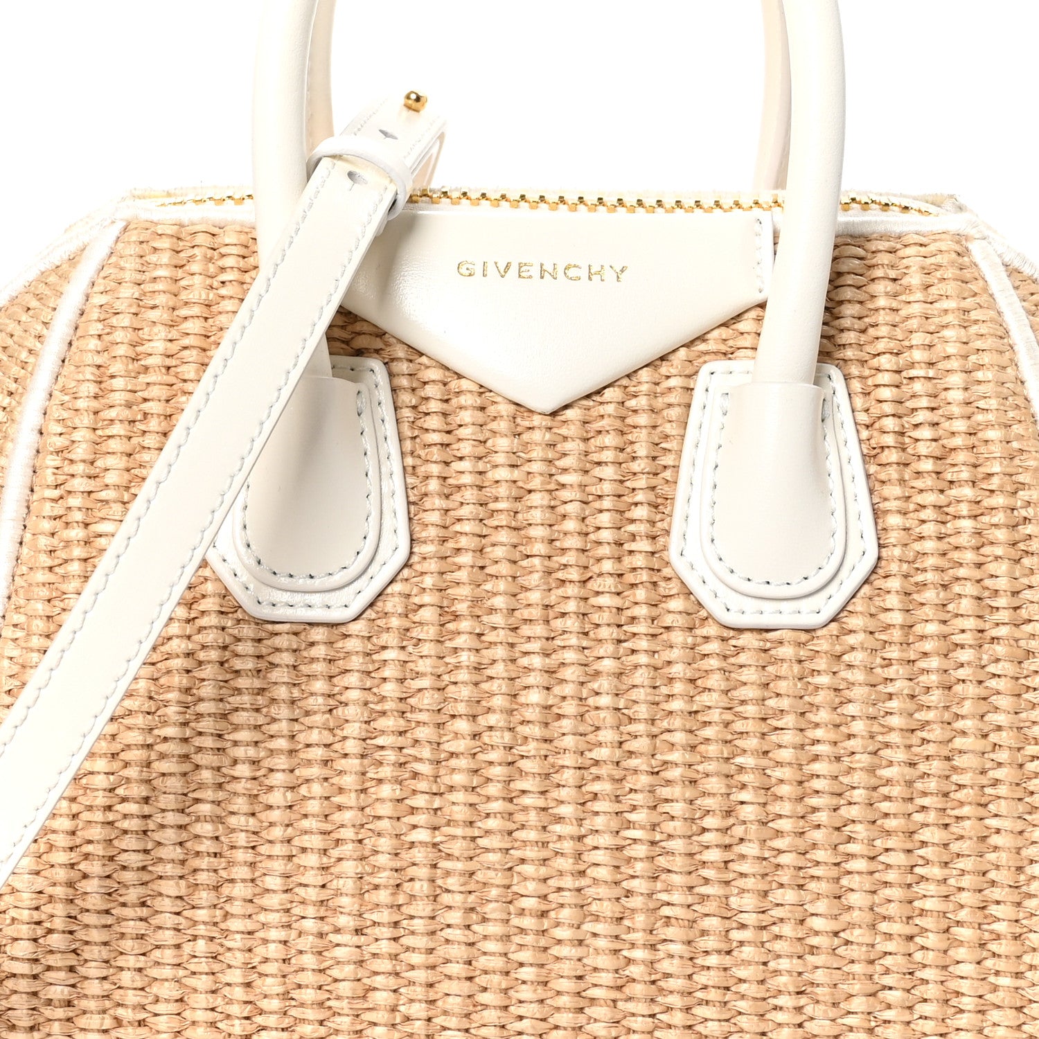 Givenchy Raffia Mini Antigona Natural 7 of 9