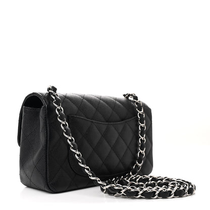 Chanel Caviar Quilted Mini Rectangular Flap Black 3 of 10