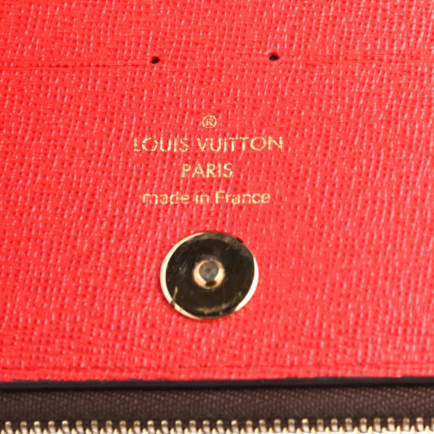 Monogram Adele Wallet Coquelicot