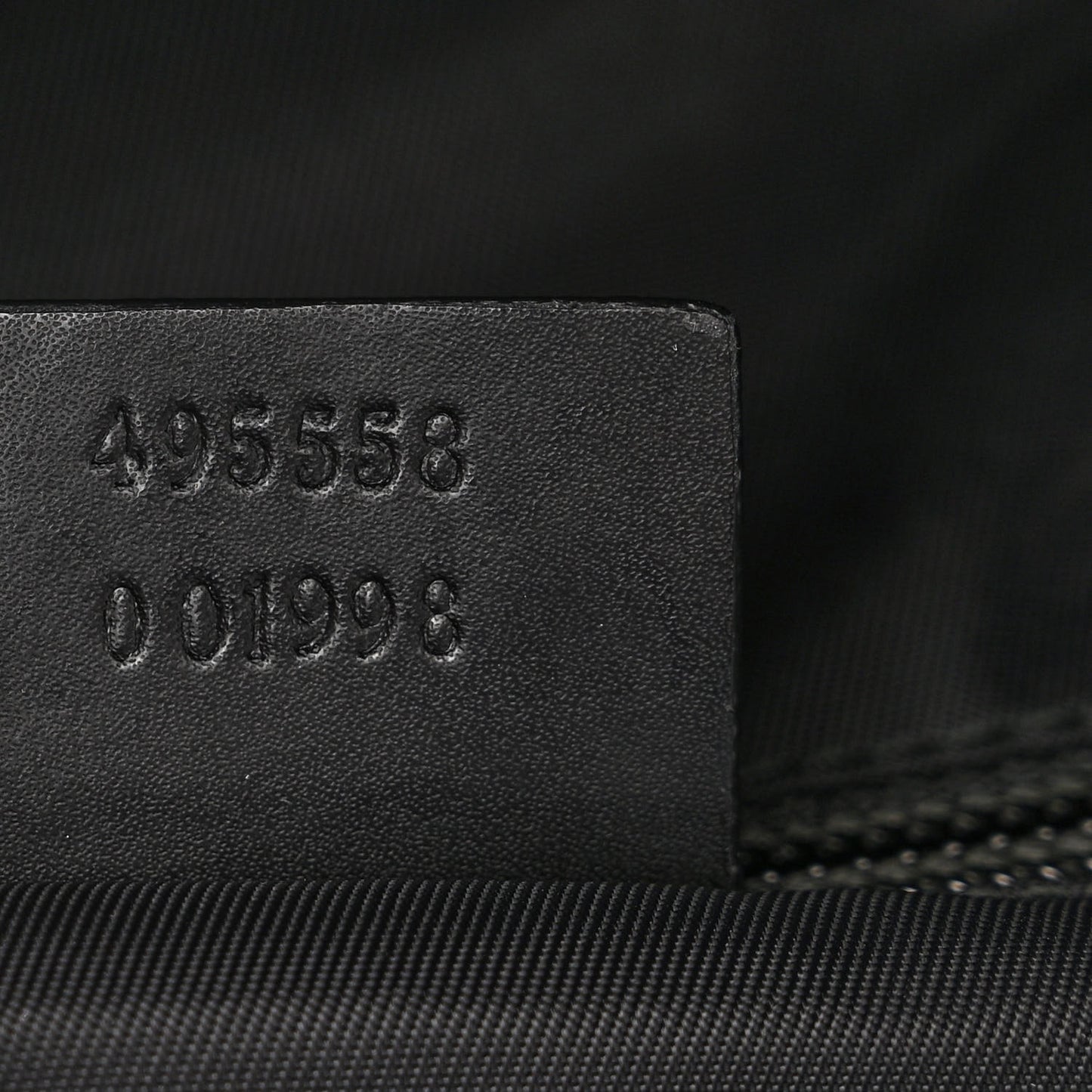 Soft GG Supreme Monogram Appia Calfskin Web Tote Backpack Beige Ebony Black