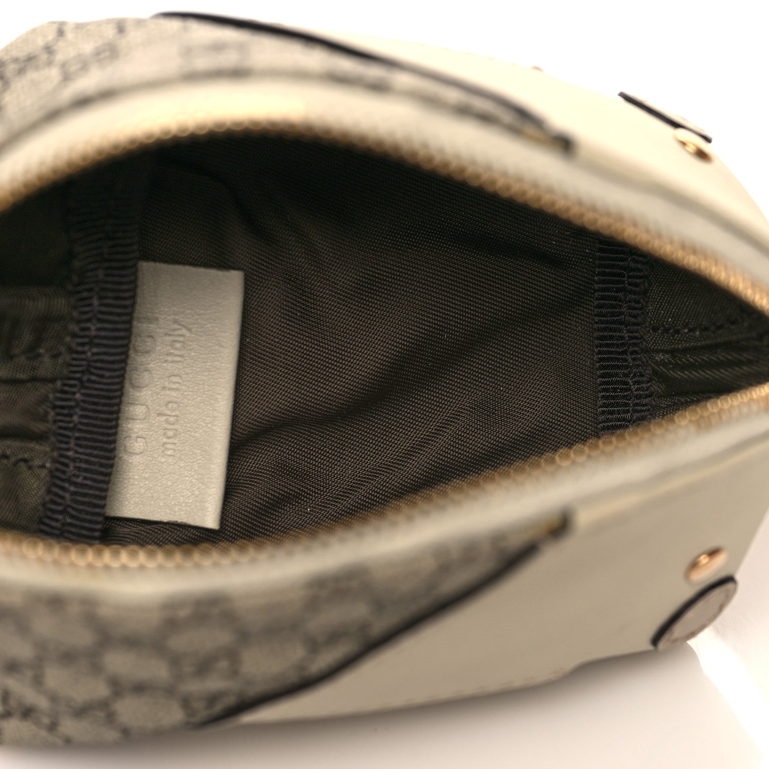 Gucci GG Supreme Monogram Children's Zoo Coin Purse Whale Off White 5 of 9